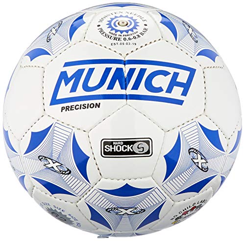 Munich Precision Balónes fútbol Sala, Unisex, Blanco, 62