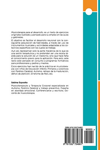 Musicoterapia para el desarrollo: 40 actividades ludico-musicales para la estimulacion neuromotriz