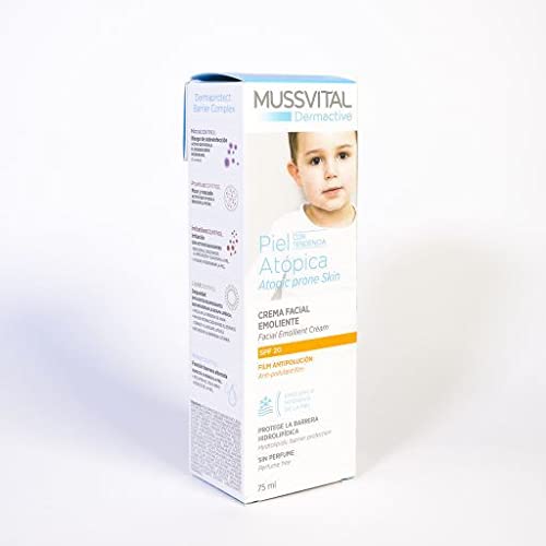 MUSSVITAL Dermactive crema facial piel atópica spf20 75ml