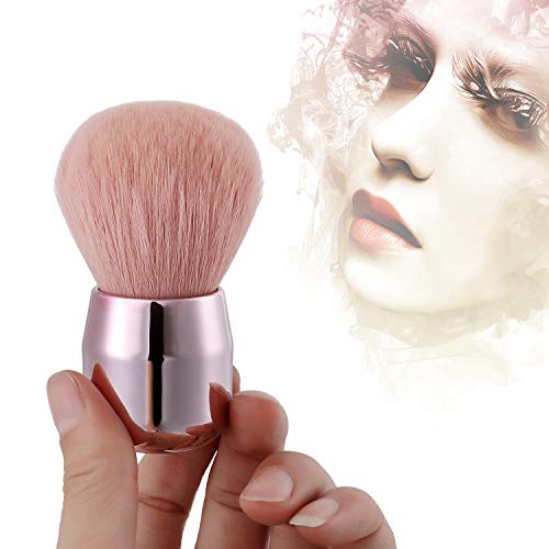 Mwoot Cepillo de limpieza de uñas para acrílico Gel UV Polvo remover cepillo suave Manicura Herramienta, Nail Dust Clean Brush (Rosado)