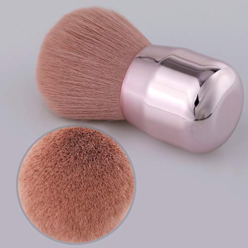 Mwoot Cepillo de limpieza de uñas para acrílico Gel UV Polvo remover cepillo suave Manicura Herramienta, Nail Dust Clean Brush (Rosado)