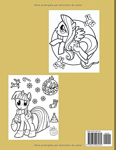 My little pony libro de colorear: Libro de Colorear para Niños 3-10 Años