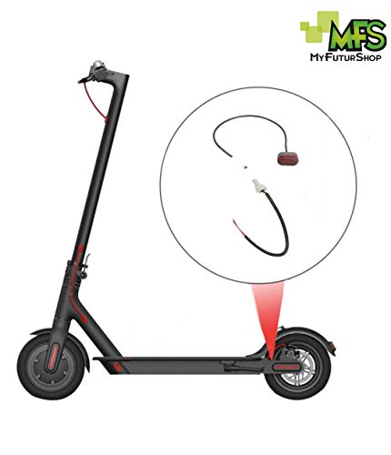 Myfuturshop® Luz de Freno LED mas el Cable a la batería, Compatible con Patinete eléctrico Xiaomi M365 y Pro. Accesorio Completo de Calidad.