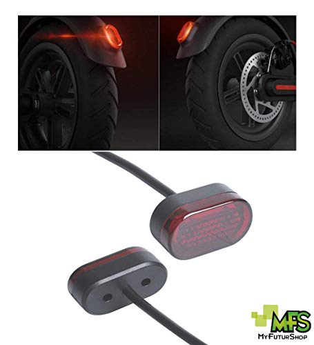 Myfuturshop® Luz de Freno LED mas el Cable a la batería, Compatible con Patinete eléctrico Xiaomi M365 y Pro. Accesorio Completo de Calidad.