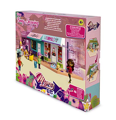 Mymy City- Funny Shopping, Set de Tiendas de Juguete con Accesorios (Famosa 700015819)