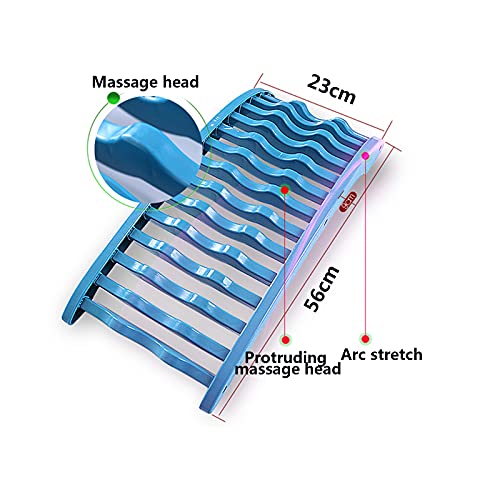 N  A Masajeador De Estiramiento De Espalda, Plataforma De Tracción Lumbar En Forma De Puente Multinivel, Alivio del Dolor Lumbar Y Estiramiento Muscular, Recupera Tu Curva De Cintura