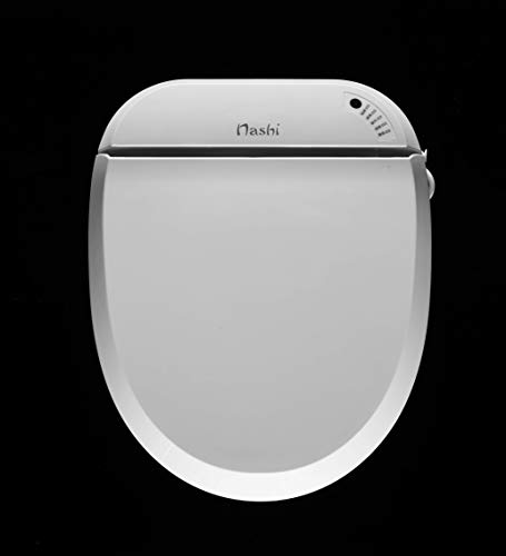 Nashi Deluxe Tapa Inodoro Bidet, Asiento bidé Sanitario japonés Inteligente, WC para baño con Ducha eléctrica