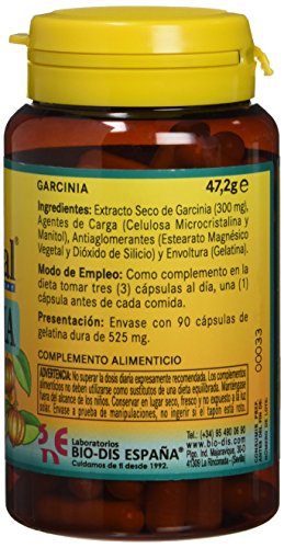 NATURE ESSENTIAL Garcinia Cambogia 60% HCA -90 capsulas- Pérdida de Peso acelerada- La Original