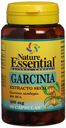 NATURE ESSENTIAL Garcinia Cambogia 60% HCA -90 capsulas- Pérdida de Peso acelerada- La Original