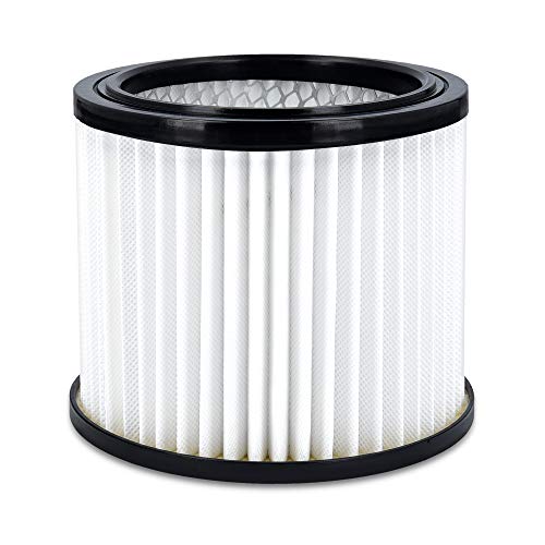 Navaris Filtro para aspirador de ceniza - Filtro de recambio HEPA universal para aspiradora de cenizas de Ø interno 10.4-11.2 CM - Recambio lavable