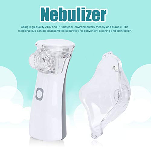 Nebulizador de malla ultrafina, nebulizador de malla ultrasónico portátil de mano Cuidado de la salud para niños adultos Uso en el hogar