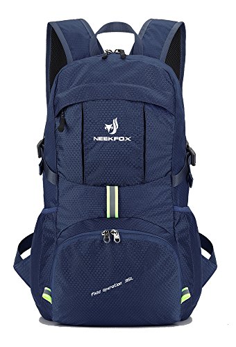 NEEKFOX Mochila Ligera y compacta para Viaje, Excursionismo o Uso Diario, Mochila para Acampar Plegable de 35 L, Mochila Deportiva Ultraligera para Exteriores