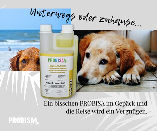 Neutralizadores de olor spray (Probisa Micro-Vet 813) de la orina del gato, perro y los roedores olores - y bio limpiador concentrado 500ml rendimiento 25 litros listos para usar asesino de olor / Removedor de olor