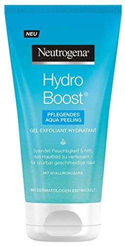 Neutrogena Hydro Boost - Exfoliante de agua reparador - Innovador exfoliante con microperlas suaves y alisadoras - 1 x 150 ml