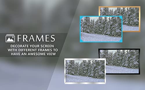 nevadas fuertes gratis HD: decora tu habitación con hermosos paisajes en tu TV HDR 4K, TV 8K y dispositivos de fuego como fondo de pantalla, decoración para las vacaciones de Navidad, tema de mediació