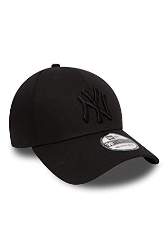 New Era NY Yankees 39 Thirty - Gorra para hombre, color negro (black/ black), talla M/L