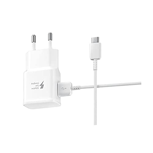 New Phoone Cargador Compatible EP-TA20EWE con Cable USB C Carga Rápida 2A para Samsung Tab A 10.1, Tab A 10.5, Tab S3 9.7, Tab S4, Tab S5e, S6 Lite Tab, Tab S6, Tab S7, Tab S7 Plus