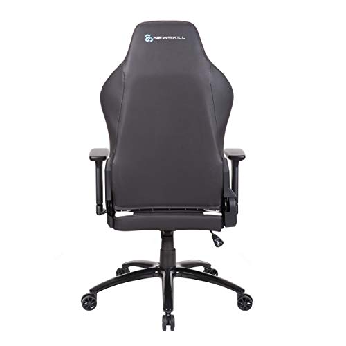 Newskill NS-CH-AKERON-WHITEAkeron - Silla gaming profesional con marco de acero reforzado (sistema de balanceo, reclinable hasta 180 grados, reposabrazos 3D) - Color Blanco, mediano