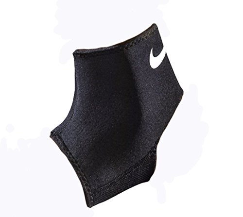 Nike Adultos Pro Ankle Sleeve 2.0 - Tobillera (talla XL), color blanco y negro