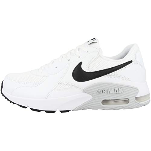 Nike Air MAX Excee, Zapatillas Hombre, Blanco (Platino Puro Blanco/Negro), 45 EU