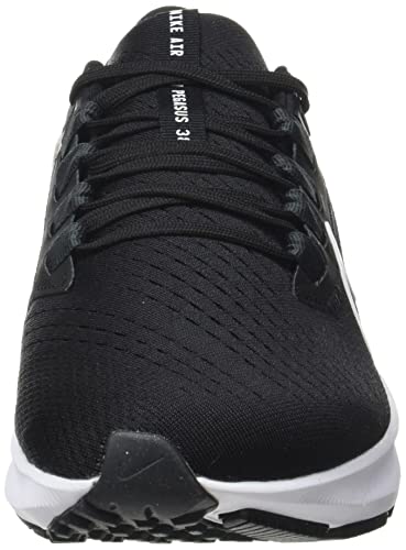 Nike Air Zoom Pegasus 38, Zapatos para Correr Mujer, Black/White-Anthracite-Volt, 40.5 EU