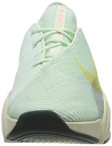 Nike Air Zoom Superrep 2, Gymnastics Shoe Mujer, Barely Green/Light Zitron-Bright Mango-Pale Ivory-hasta, 40.5 EU