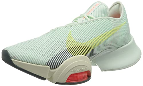 Nike Air Zoom Superrep 2, Gymnastics Shoe Mujer, Barely Green/Light Zitron-Bright Mango-Pale Ivory-hasta, 40.5 EU