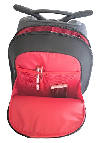 Nikidom - Roller XL Aloha - Mochila con Ruedas - Medidas 53 x 38 x 23 cm - Capacidad 27 litros - Trolley Escolar - Robusto - Ergonómico - Práctico - Asa Telescópica 3 Alturas - Manillar Push/Pull