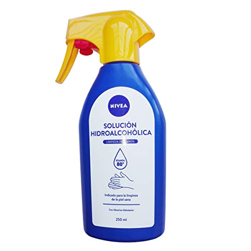 Nivea M HIDROALC.Spray 250ML, Negro, 250 ml (Paquete de 1)