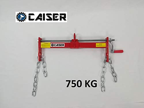 NIVELADOR DE Carga 750 KG NIVELADOR Motores para GRUA MOTORE (Rojo)