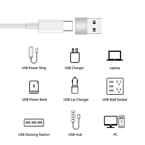 nonda Adaptador USB C a USB (2 Pack), USB-C Hembra a USB Macho, Adaptador de Cable de Cargador Tipo C para iPhone 13 12 11 Pro MAX, Samsung Galaxy S20 /S21 Plus Note 10 S10+ Ultra A90 5G A71