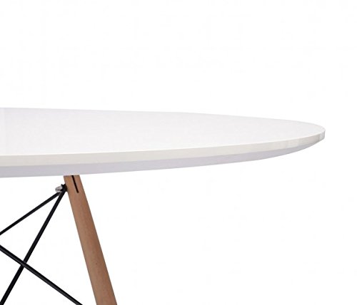 Noorsk Design Mesa de Comedor o Cocina Redonda Karelia2 100