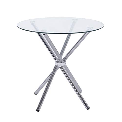 Noorsk Design Mesa Redonda de Cocina o Comedor Mikado 80 cm.