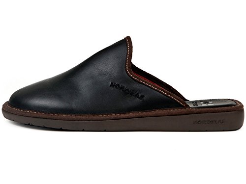 Nordikas Piel Hombre (45 EU, Negro)