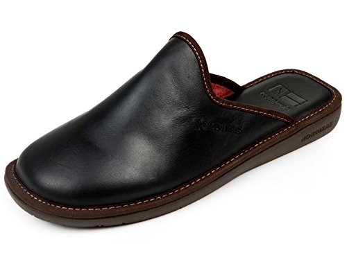 Nordikas Piel Hombre (45 EU, Negro)