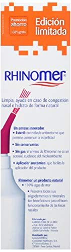 NOVARTIS C. H. Rhinomer Fuerza 3 Fuerte, Blanco, 180 Mililitros