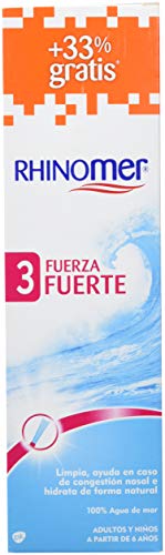 NOVARTIS C. H. Rhinomer Fuerza 3 Fuerte, Blanco, 180 Mililitros