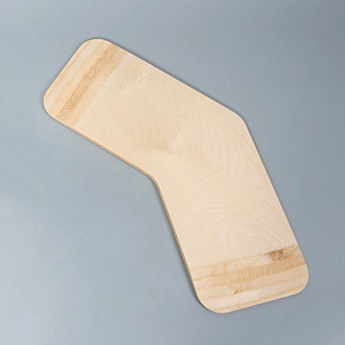 NRS Healthcare F20998 Transfer Board Boomerang Curved Tabla de Transferencia, Madera