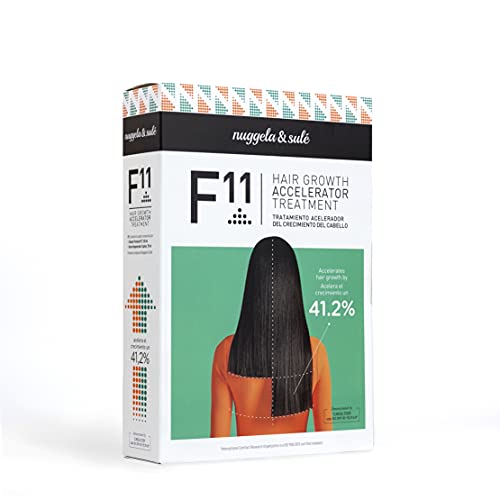 Nuggela & Sulé F11 Acelerador Del Crecimiento Del Cabello. Demostrado Clínicamente Hasta Un 41,2% Cabello Más Largo., 2 Unidad, 100 ml