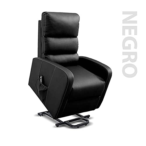 Nyana Health 2x1 en Sillón Levantapersonas Masajeador S Plus (Negro)