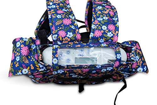 o2totes Inogen One G3 Mochila/Oxyo Mochila/Inogen One G3 Accesorios en Vera Print