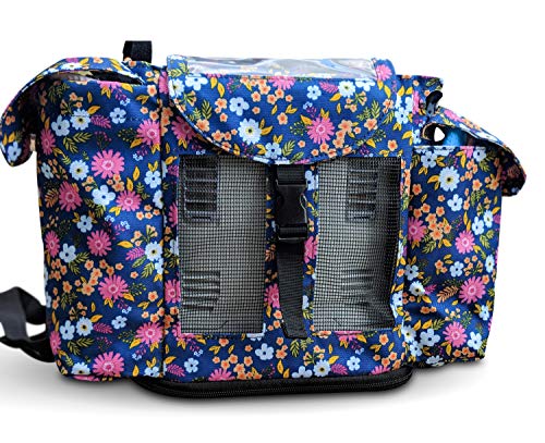 o2totes Inogen One G3 Mochila/Oxyo Mochila/Inogen One G3 Accesorios en Vera Print