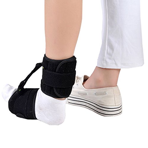 OBER Adjustable Ankle Brace Support AFO Orthotics Strap Elevator Plantar Fasciitis Foot Cramps Preventing Foot Drop by OBER