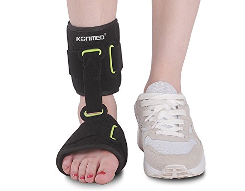 OBER Adjustable Ankle Brace Support AFO Orthotics Strap Elevator Plantar Fasciitis Foot Cramps Preventing Foot Drop by OBER