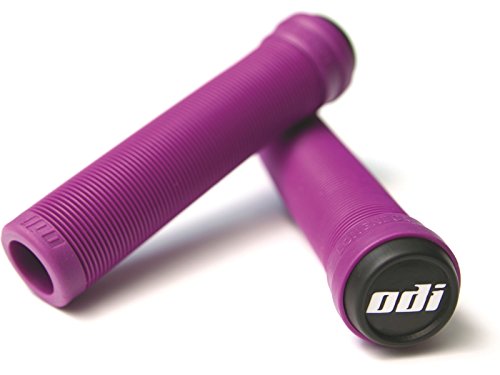 ODI Griffe Bmx Longneck Sl Flangeless, Puños para manillar (sin anillas), Morado, 143 mm