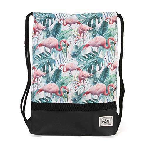 Oh My Pop! Oh My Pop! Flamenco Tropical-Storm Turnbeutel Bolsa de Cuerdas para el Gimnasio 48 Centimeters Multicolor (Multicolour)