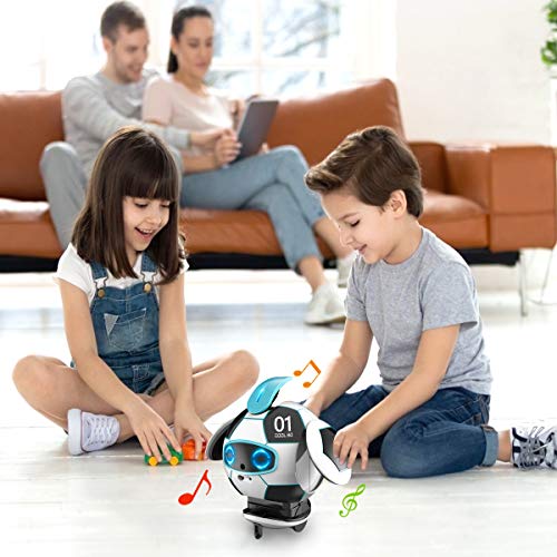 Ok K! Robot Inteligente, Robot Interactivo con Habla, Canto, Baile y deformación interactiva Grabación de Robot de fútbol, ​​percepción táctil y Aprendizaje Regalos para niños