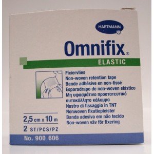 Omnix - Cinta adhesiva elástica (10 x 2,5 cm, 2 unidades)