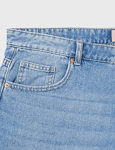 Only Onlphine Life Shorts BB Mas0001 Noos Pantalones Cortos, Light Blue Denim, XL para Mujer