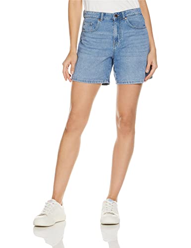 Only Onlphine Life Shorts BB Mas0001 Noos Pantalones Cortos, Light Blue Denim, XL para Mujer